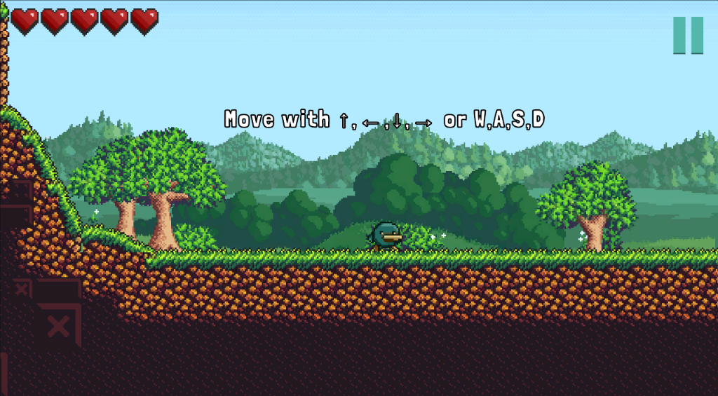 Saise Screenshot - Movement tutorial